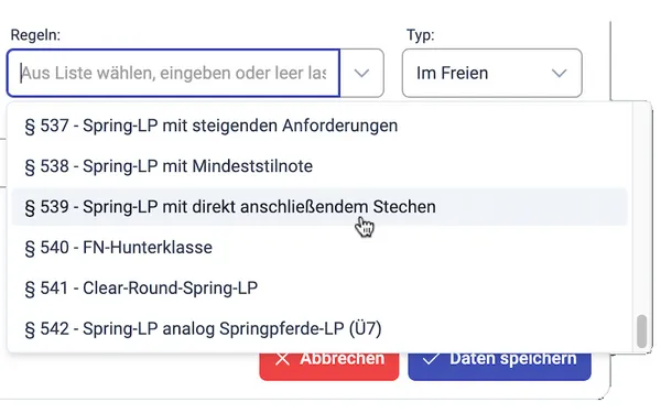 Support for regulations in Germany (LPO) - Release 1665