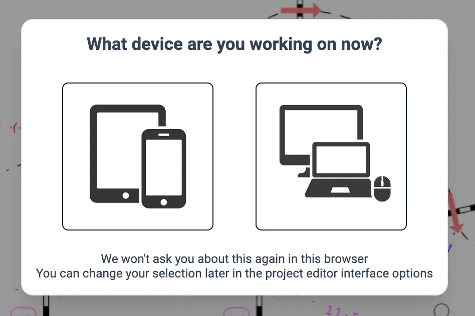 Question about device: desktop vs mobile